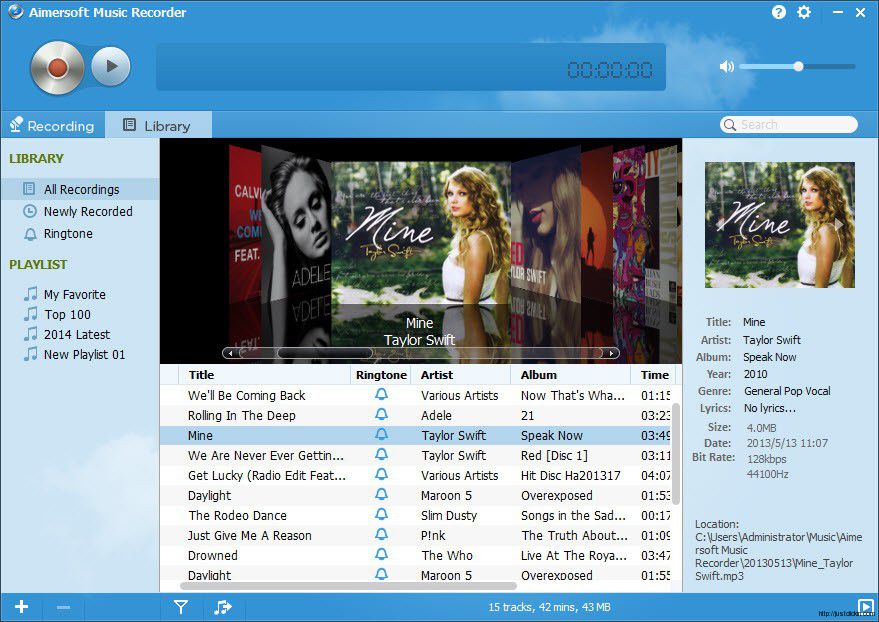 Aimersoft Music Recorder 2 4 0 Download Free