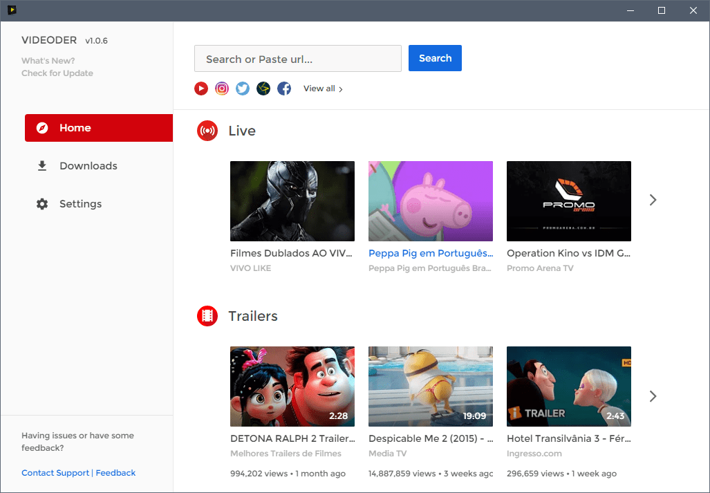 Videoder 4K Video Downloader
