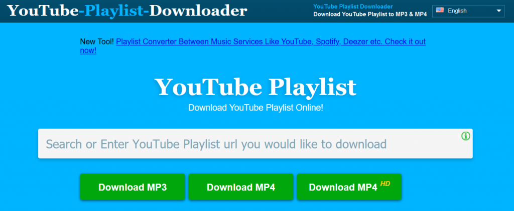 online playlist downloader