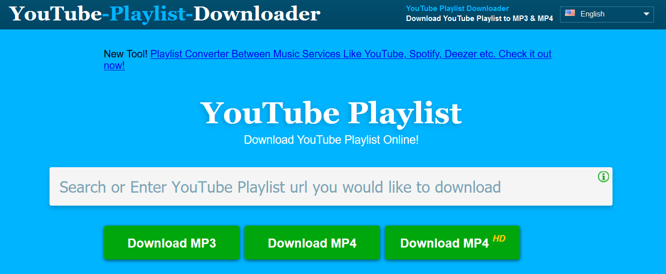 youtube playlist downloader online