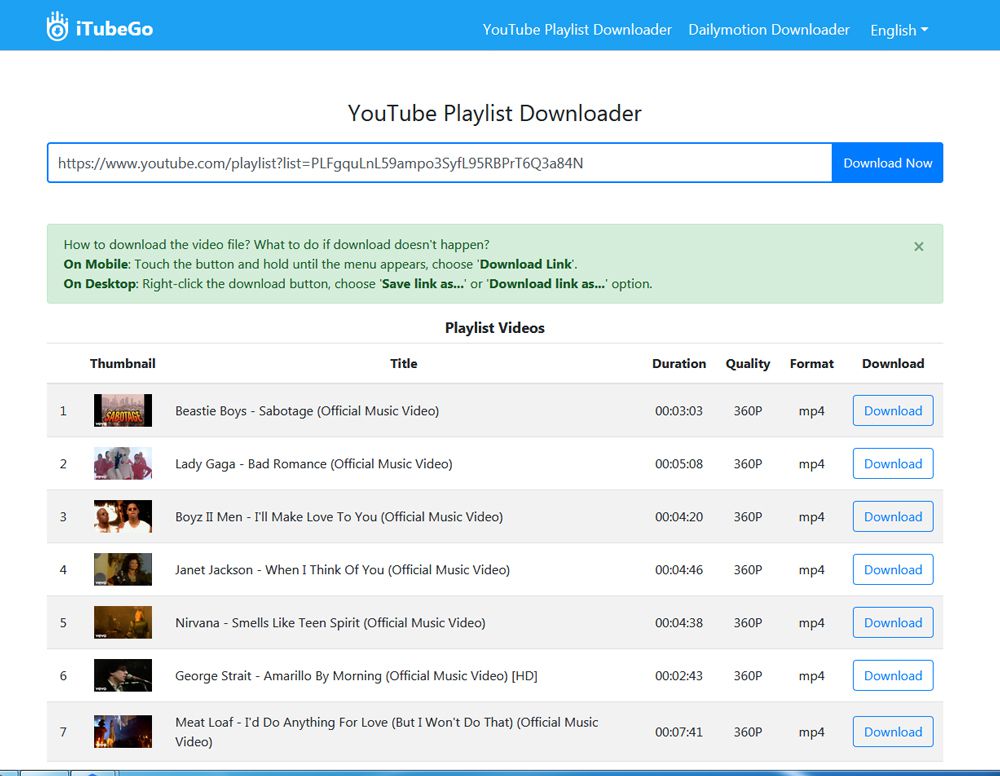 youtube to mp3 playlist downloader free