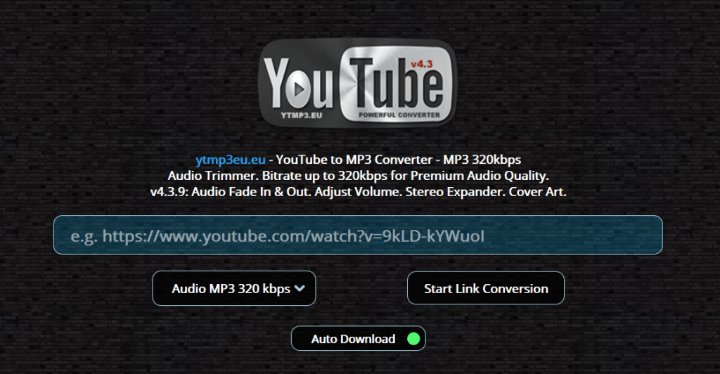 url youtube to mp3