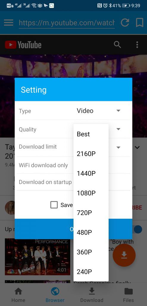 itubego youtube downloader android 1080p