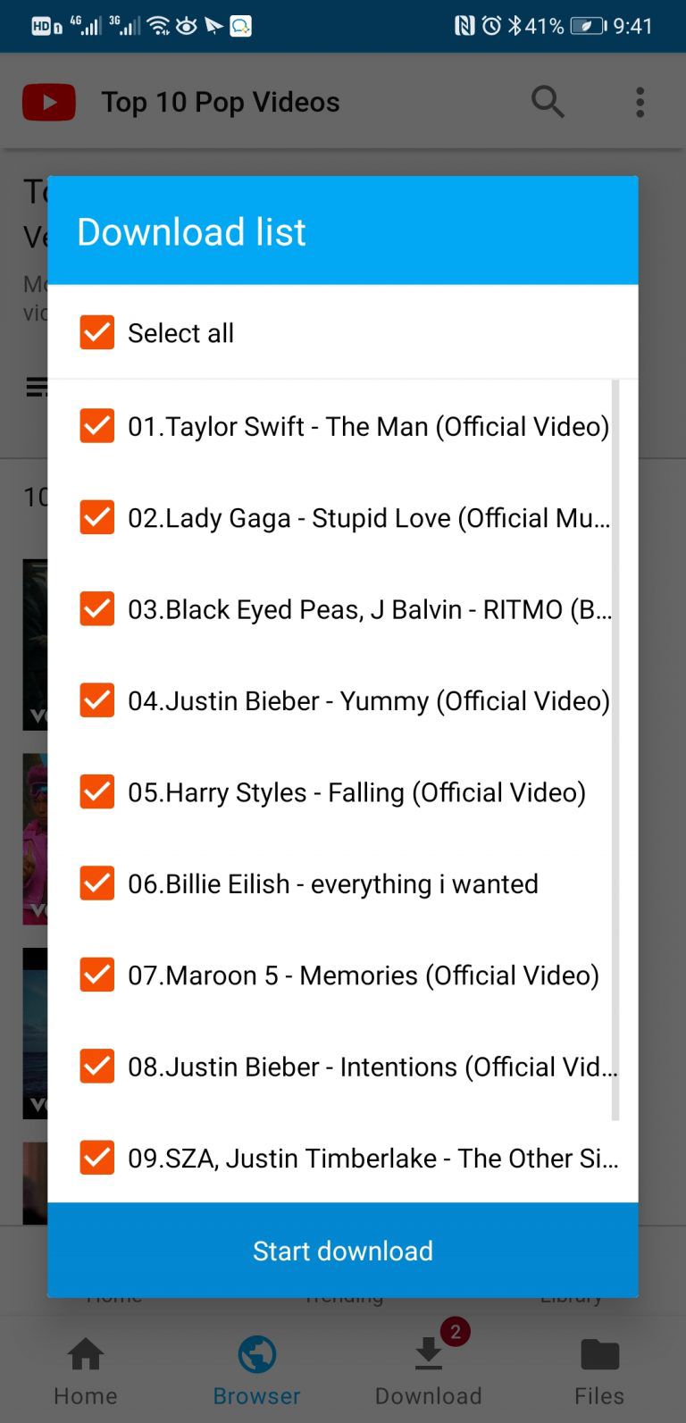 itubego youtube downloader for android