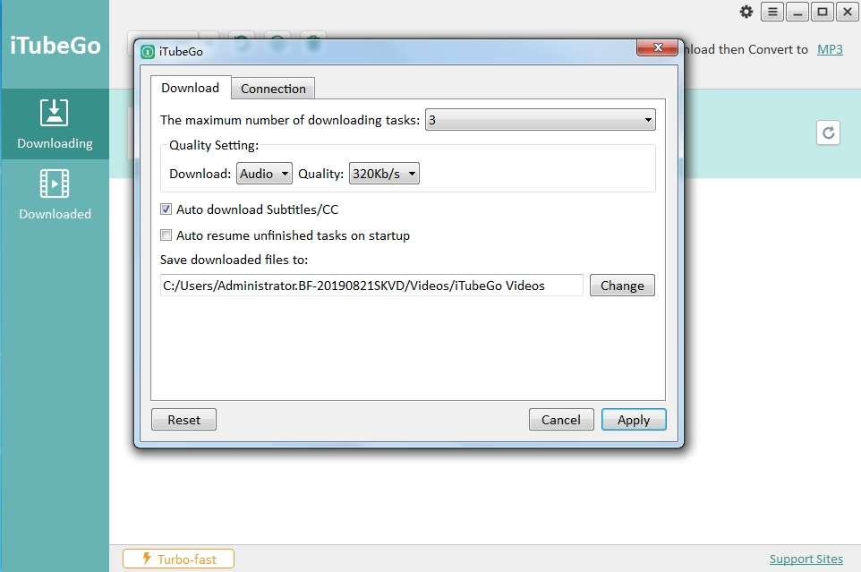 itubego youtube downloader