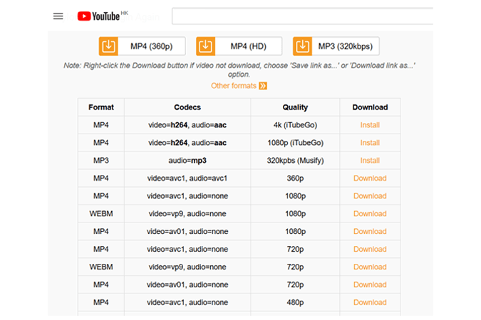 convert youtube mp4 1080p