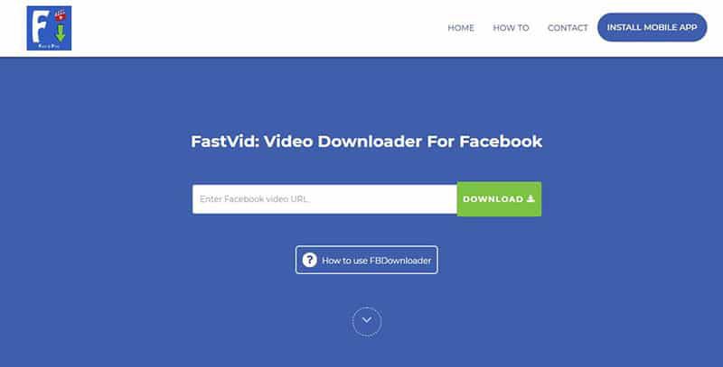 fast video downloader for facebook