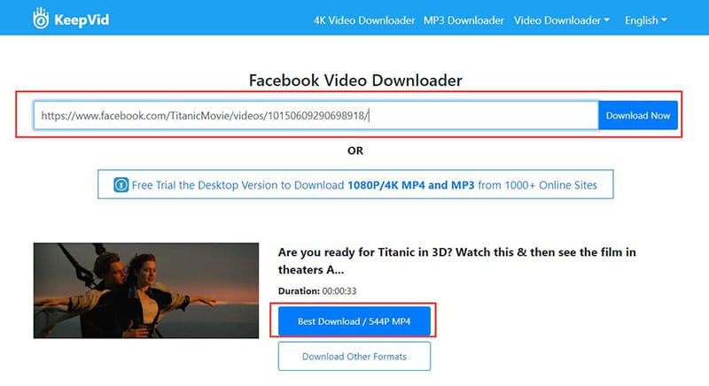 download facebook video to mp3 online