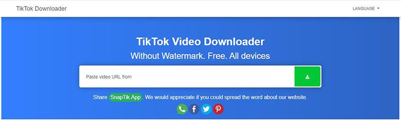 tiktok downloader app