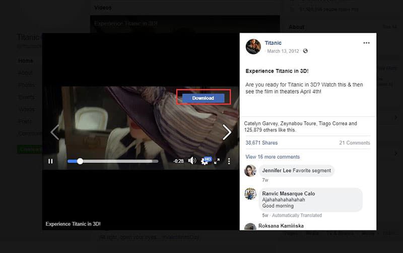 how to download facebook videos