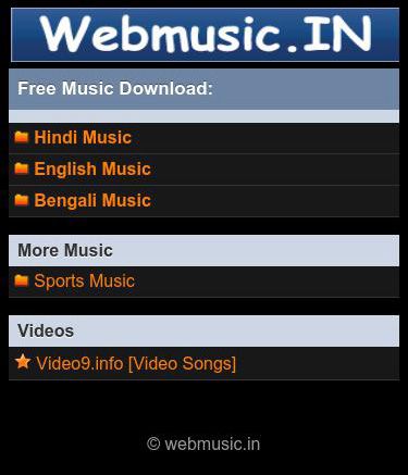 Webmusic in create clone website