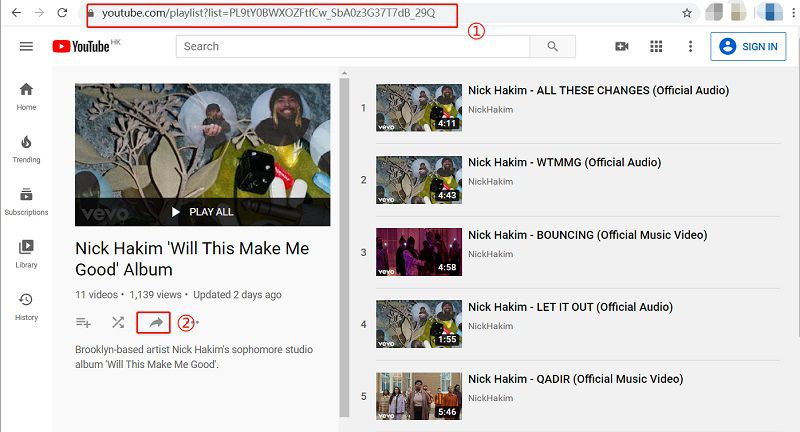 download youtube playlist mp4