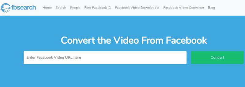 download facebook video online converter