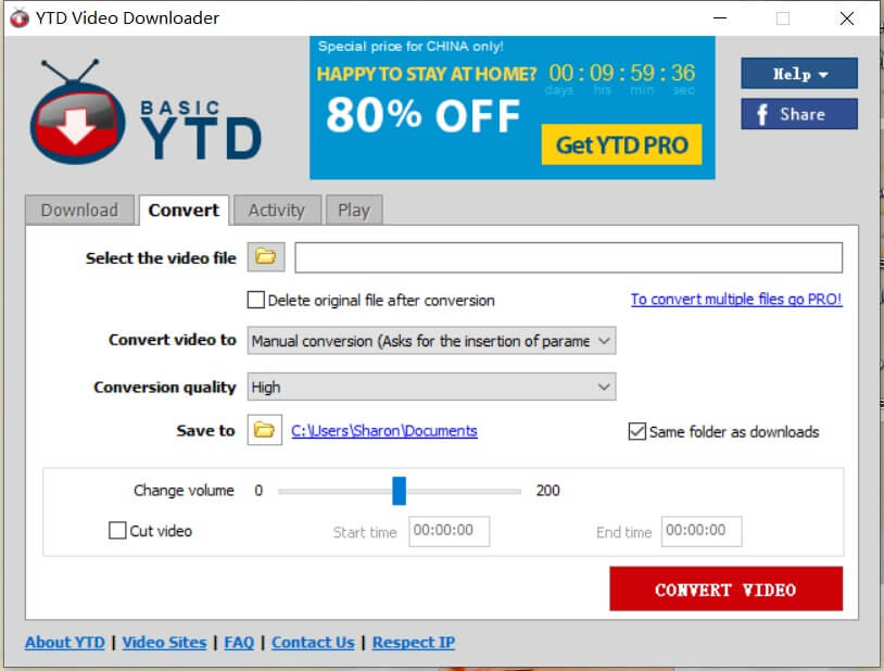 ytd free youtube downloader and converter