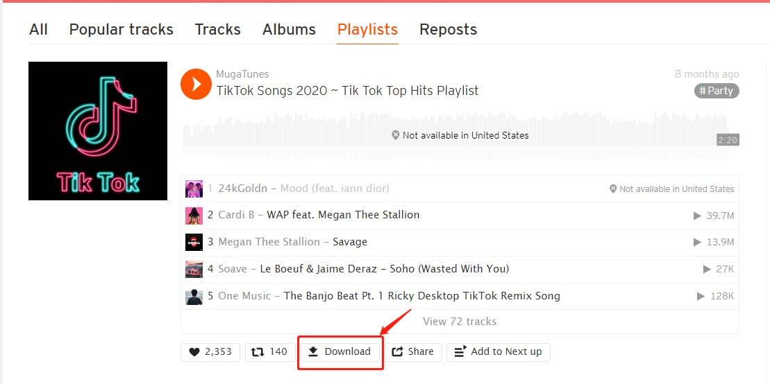 soundcloud playlist downloader