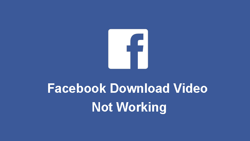 4k video downloader not working with facebook videos