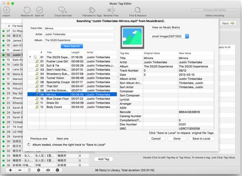 free music tag editor mac