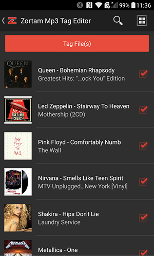 automatic music tagger android