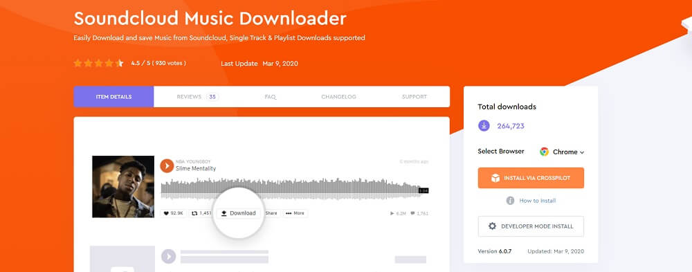 soundcloud download google chrome extension