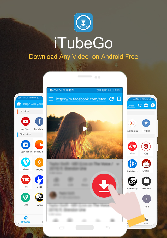 Free Android & MP3 | iTubeGo