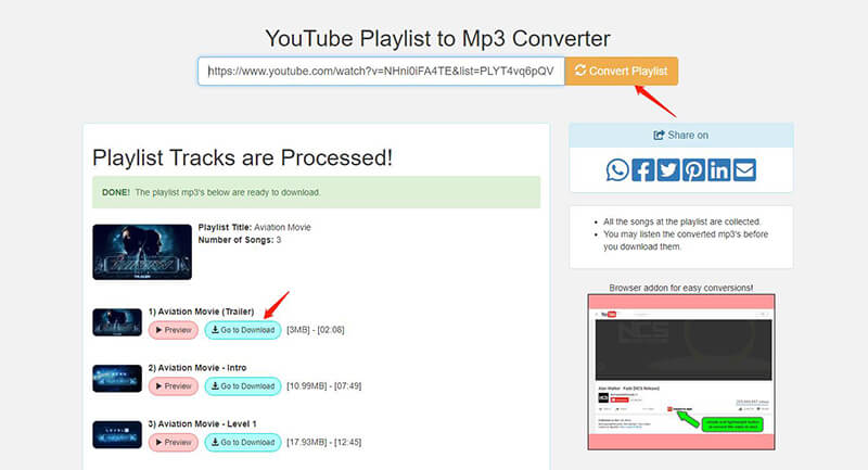 mp3 playlist converter