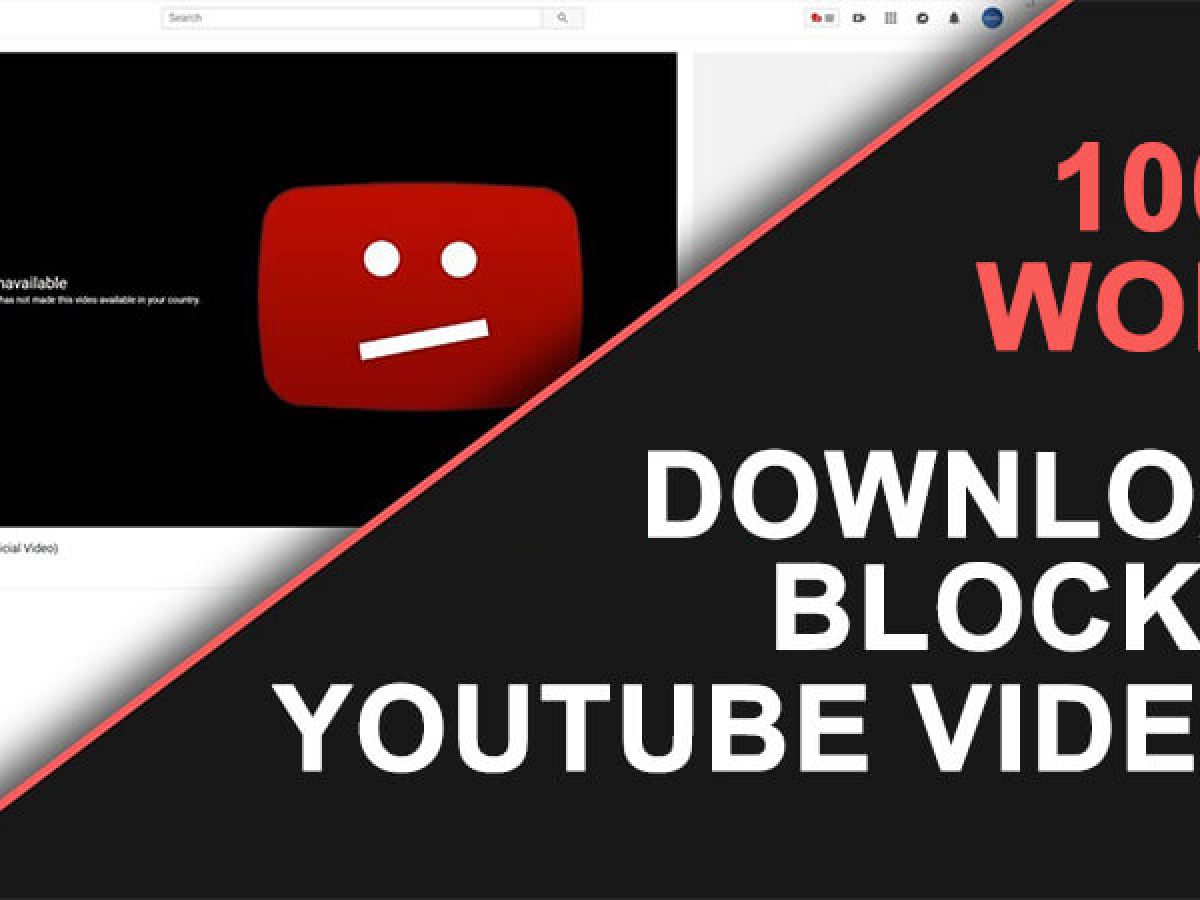 How To Download Blocked Youtube Videos 100 Work