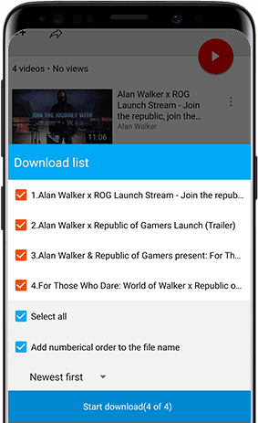 download full youtube playlist at once