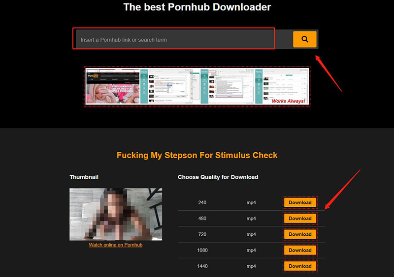 How To Download From Pornhub