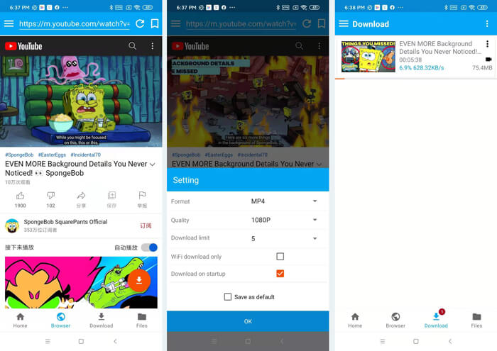 download spongebob episodes free mp4