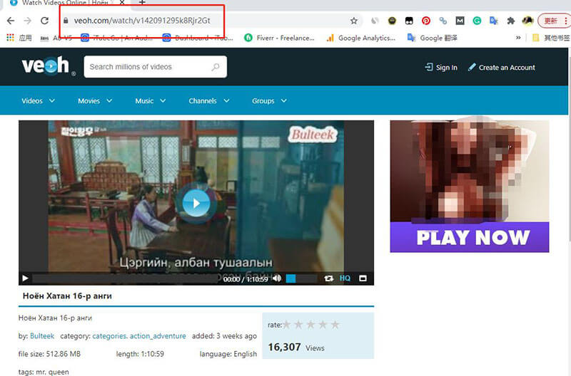 Free Download Veoh Videos on