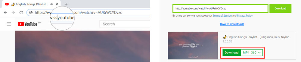 How to Download YouTube Videos with SS by Changing URL (2020)