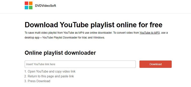 convert entire youtube playlist to mp4