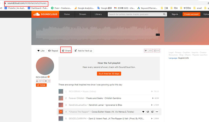 download soundcloud playlist all at once