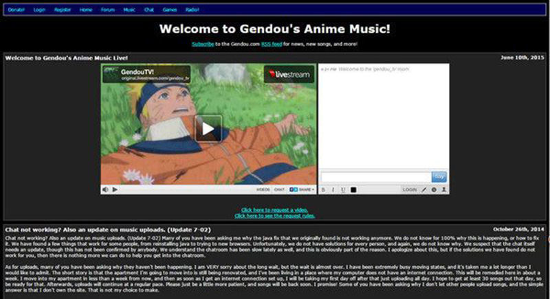 gendou anime music