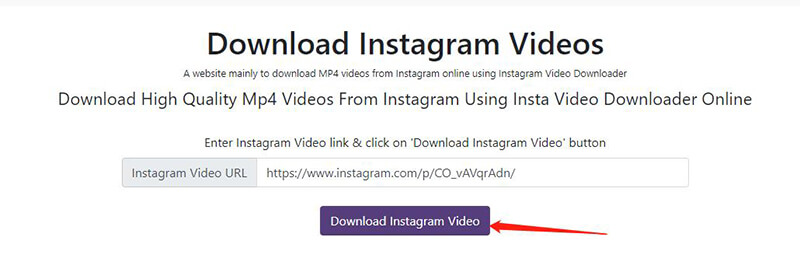 convert instagram to mp4