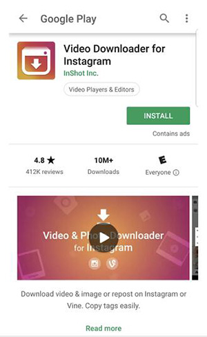 instagram video download