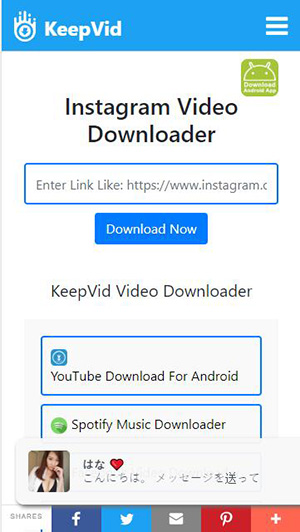 instagram video downloader keepvid