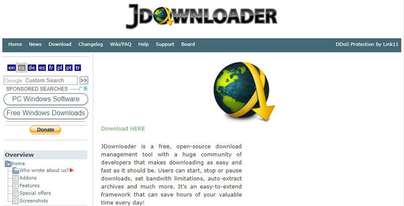 jdownloader online alternative