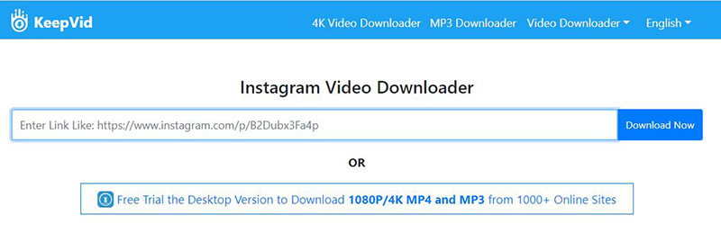 keepvid pro instagram video downloader