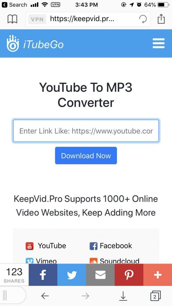 facebook video to mp3 converter online free download