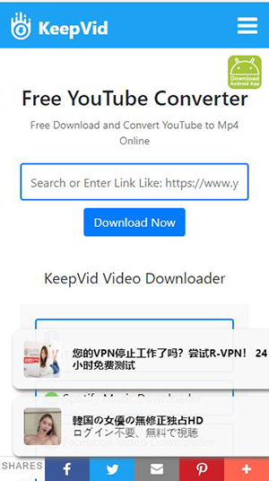 keepvidpro downloader