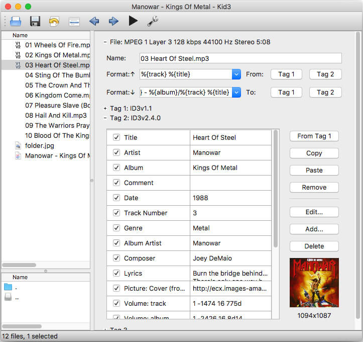 video metadata editor mac