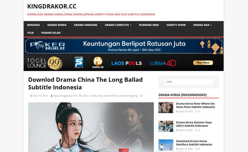 Free chinese drama discount website