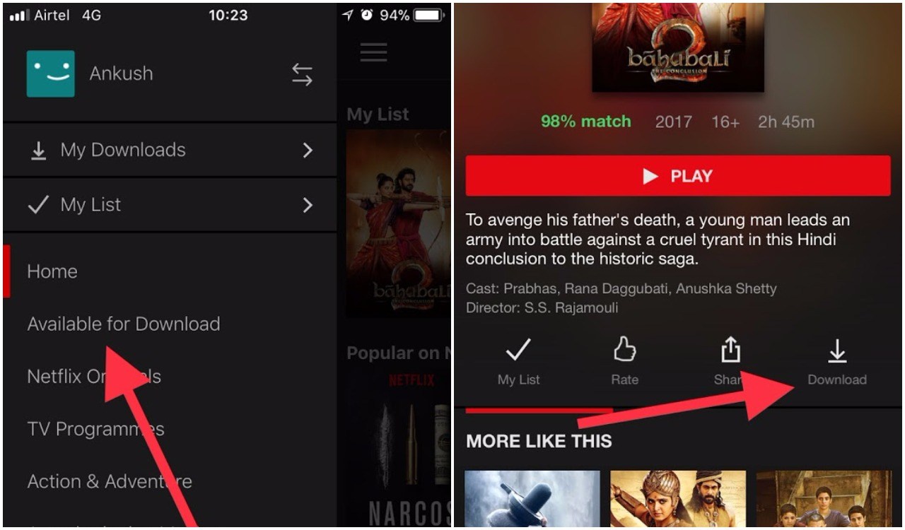 how to download movies off netflix on mac