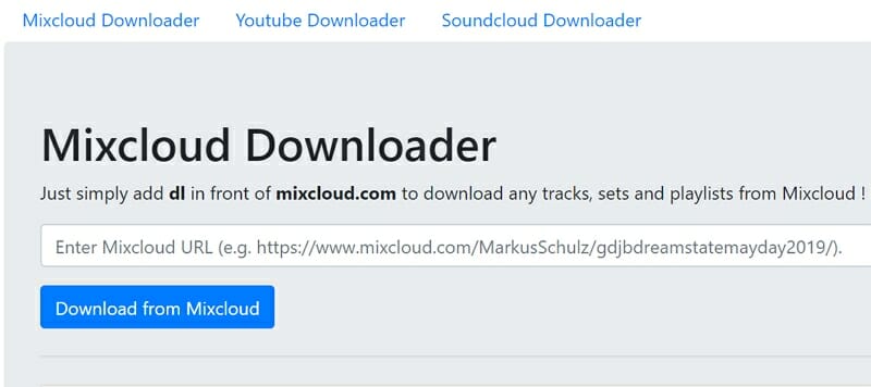 download mixcloud songs to phone