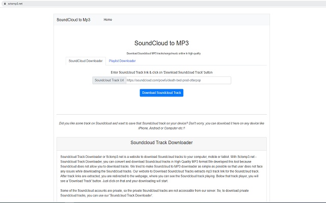 soundcloud downloader extension chrome free