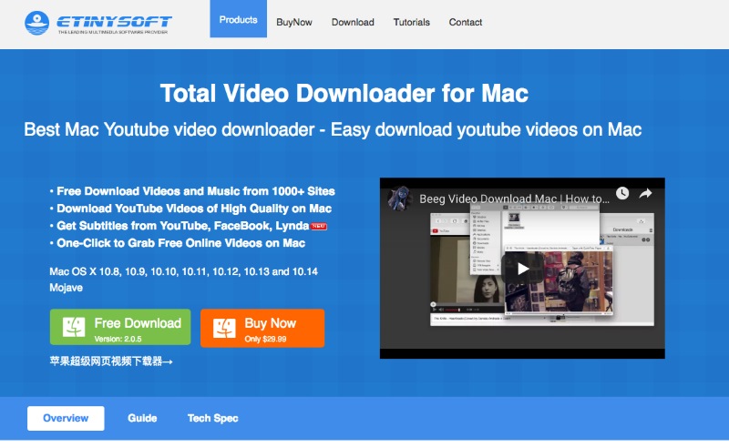 total video downloader mac