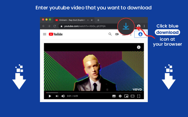 how to add a youtube mp3 download button chrome