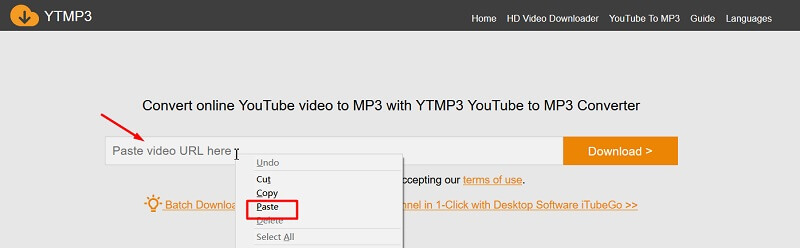 ytmp3 audio